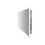ONLY OPENED - Rectangular LED Bathroom Mirror with Bluetooth & Shaver Socket 800 x 600mm - Divine