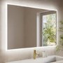 Rectangular Heated Bathroom Mirror with Lights Shaver Socket & Bluetooth Speaker 1200 x 800mm - Divine
