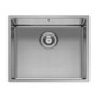 Single Bowl Undermount and Inset Chrome Stainless Steel Kitchen Sink - Enza Yara