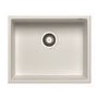 Single Bowl White Granite Undermount Kitchen Sink & Chrome Kitchen Mixer Tap - Enza Madison