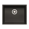 Single Bowl Undermount Black Granite Composite Kitchen Sink - Enza Madison