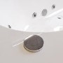 GRADE A1 - Burford Double Ended Bath with 14 Jet Whirlpool System - 1700 x 750mm