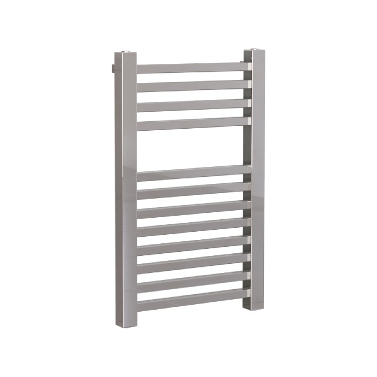 GRADE A1 - Chrome Heated Towel Rail Radiator 650 x 400mm - Dune