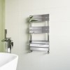 Chrome Towel Radiator 800 x 450mm - Tundra