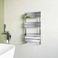 GRADE A1 - Chrome Towel Radiator 800 x 450mm - Tundra GRADE A1 - Chrome Towel Radiator 800 x 450mm - Tundra