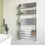Chrome Towel Radiator 1200 x 600mm - Tundra