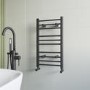 Anthracite Towel Radiator 800 x 450mm - Sahara