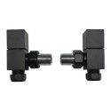 BeBa_26340 Matt Black Square Angled Radiator Valves