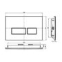 GRADE A2 - Black Flush Plate