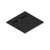 900x900mm Square Wet Room Shower Tray with 600mm Linear End Waste Position - Live Your Colour