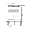 900x900mm Square Wet Room Shower Tray with 600mm Linear End Waste Position - Live Your Colour