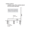 1400x900mm Tileable Rectangular Wet Room Shower Tray - Live Your Colour