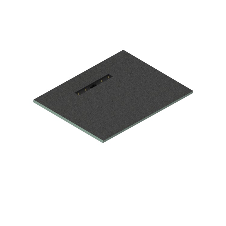 1400x900mm Wet Room Shower Tray - Live Your Colour