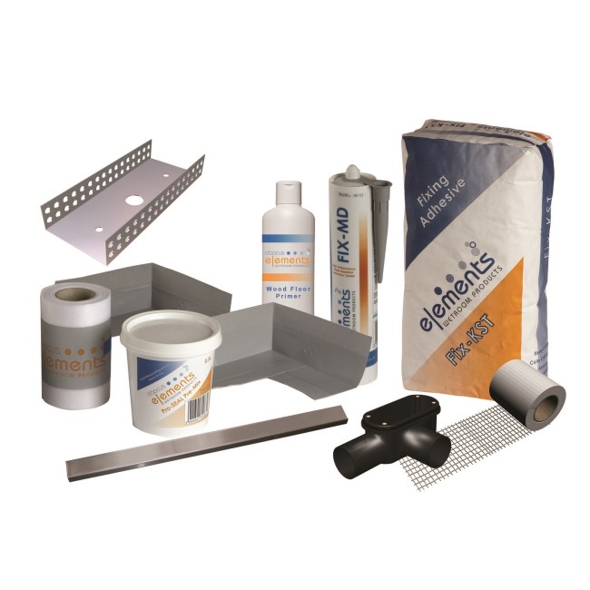Tray Install and Drainage Kit - Live Your Colour