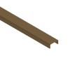 GRADE A1 - Live Your Colour 600mm Linear Waste Cover Brushed Bronze