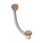 GRADE A1 - Brushed Bronze Bath Click Waste