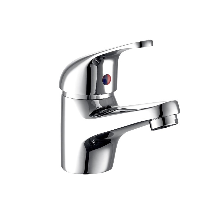 GRADE A1 - Chrome Basin Mixer Tap - Alfa