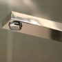 Chrome Freestanding Bath Shower Mixer Tap - Cube