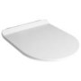 Matt White Round Soft Close Toilet Seat - Better Bathrooms