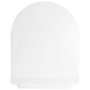 Matt White Round Soft Close Toilet Seat - Better Bathrooms