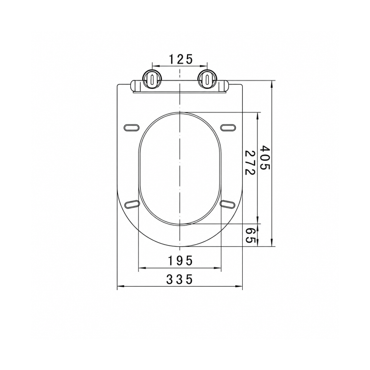 Matt White Round Soft Close Toilet Seat - Better Bathrooms