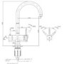 Refurbished Pronto Vesta Chrome 3 in 1 Boiling Water Tap