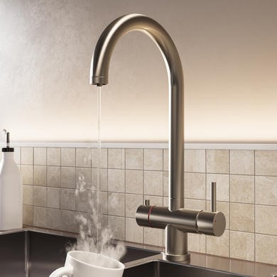 Swan neck spout