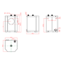 GRADE A2 - Pronto Vesta Brushed Nickel 3 in 1 Boiling water Tap