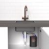 GRADE A1 - Box Opened Pronto 3 in 1 Boiling Water Tap with Filter Twin Lever in Copper 
