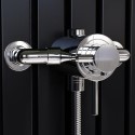 BeBa_26819 Chrome 1 Outlet Exposed Thermostatic Shower Valve - Volta