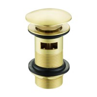 GRADE A1 - Arissa Brushed Brass Slotted Basin Waste