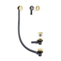 A1/BeBa_26876 ONLY OPENED - Arissa Brushed Brass Bath Waste and Overflow