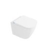 GRADE A1 - Back to Wall Smart Bidet Toilet Square - Purificare