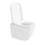GRADE A1 - Back to Wall Smart Bidet Toilet Square - Purificare