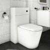 500mm White Back to Wall Toilet Unit Only - Sion