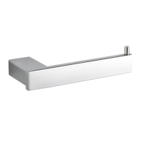 GRADE A1 - Square Toilet Roll Holder - Bexton