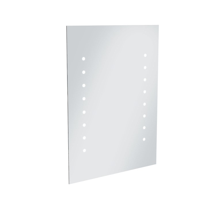 Rectangular LED Bathroom Mirror Battery Operated- 500 x 700mm - Lynx