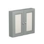 ONLY OPENED - Westbury 667mm Mirror Cabinet - Matt Mid-Grey