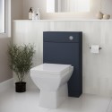 BeBa_27061 500mm Blue Back to Wall Toilet Unit Only - Ashford