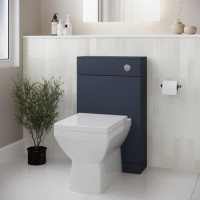 500mm Blue Back to Wall Toilet Unit Only - Ashford 500mm Blue Back to Wall Toilet Unit Only - Ashford