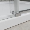 GRADE A1 - 1000mm Frameless Sliding Shower Door - Aqulia