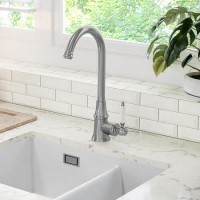 Taylor & Moore Hastings Traditional Kitchen Mixer Tap with Swivel Spout & Single Lever - Chrome