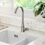 Taylor & Moore Hastings Traditional Kitchen Mixer Tap with Swivel Spout & Single Lever - Brushed Nickel