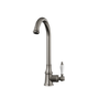 Taylor & Moore Hastings Traditional Kitchen Mixer Tap with Swivel Spout & Single Lever - Brushed Nickel