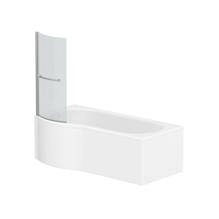 GRADE A1 - P Shaped Bath Screen