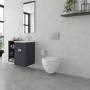 GRADE A1 - 450x 450mm Carlisle Light Grey Floor Tile