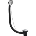 BeBa_27337 Traditional Bath Waste & Overflow with Plug Ball & Link Chain