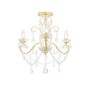 GRADE A1 - IP44 Gold Bathroom Chandelier -Vela
