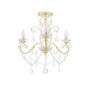 GRADE A1 - IP44 Gold Bathroom Chandelier -Vela