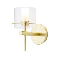 GRADE A1 - Gold Bathroom Wall Light - Gene